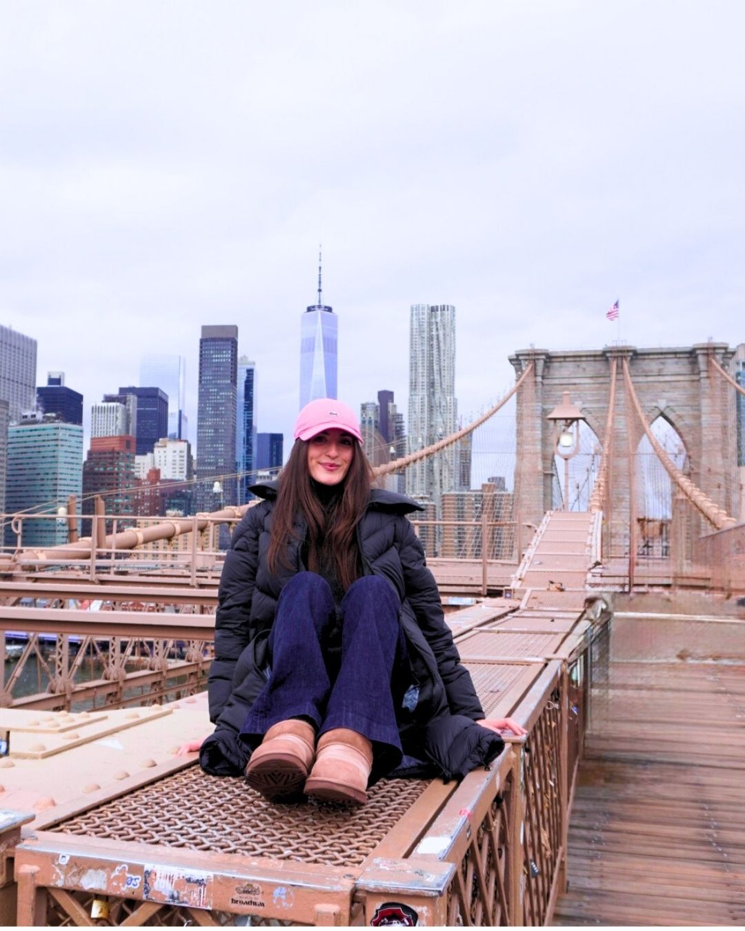 brooklyn bridge nueva york skyline