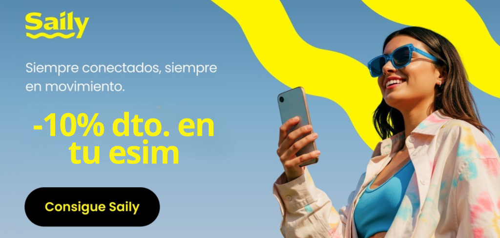 10% de descuento en saily, esim